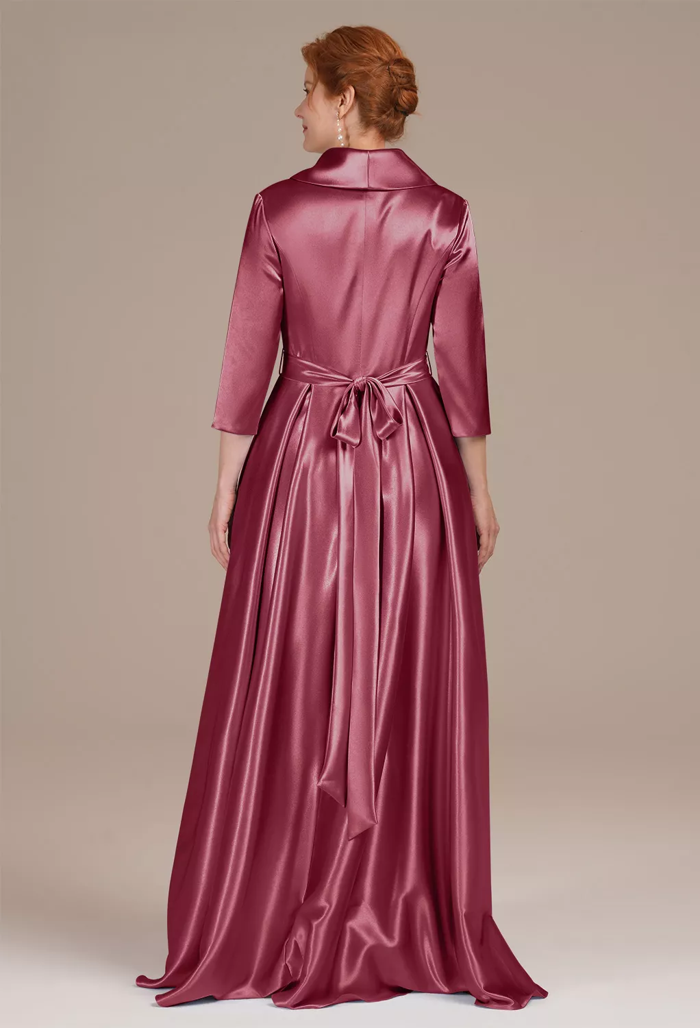 AW Silvia Desert Rose  Mother of the Bride Dresses